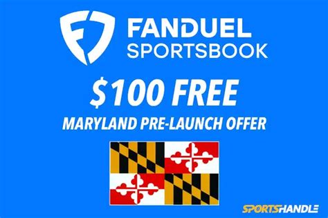 fanduel sportsbook maryland|FanDuel Maryland Promo Code .